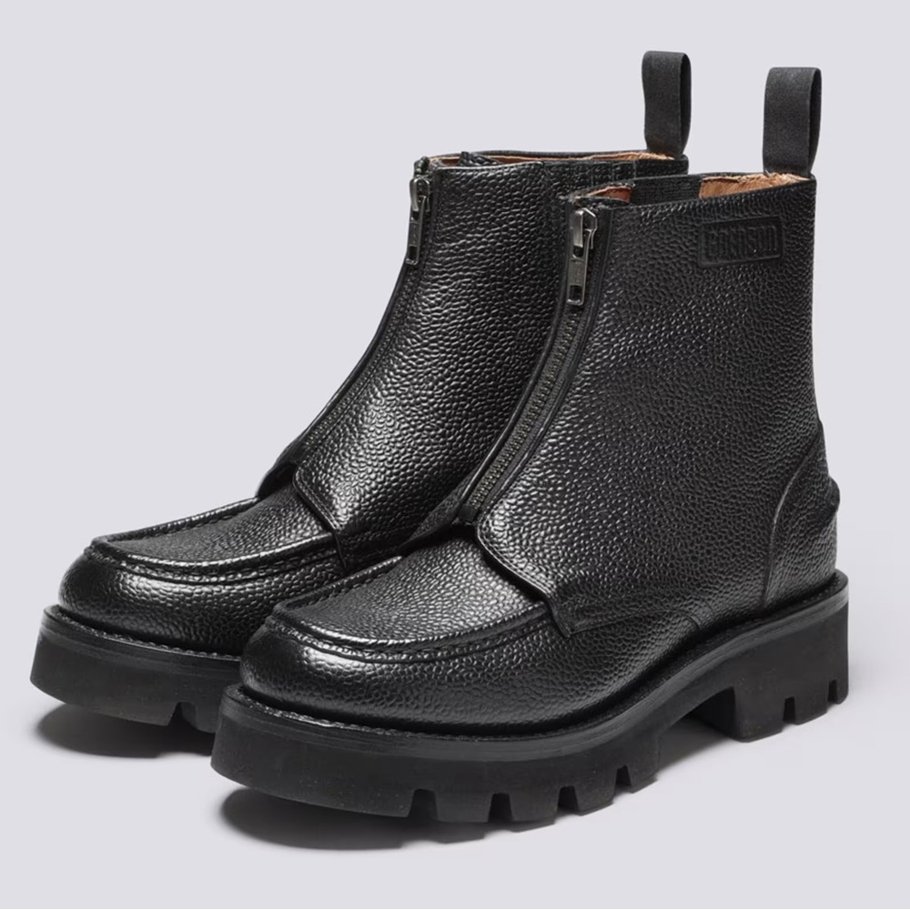 Grenson reppy derby boot with Goodyear Welted sole.